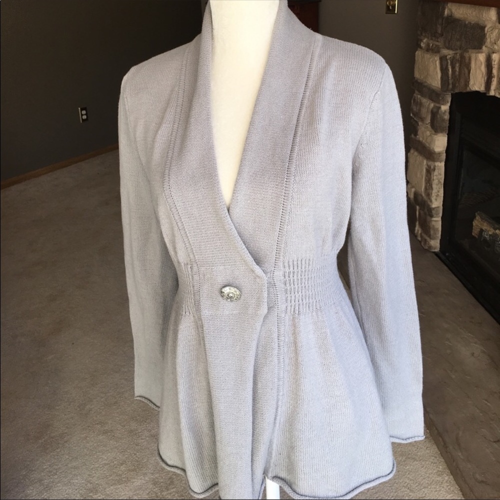 Fitted stretch cardigan by Elle